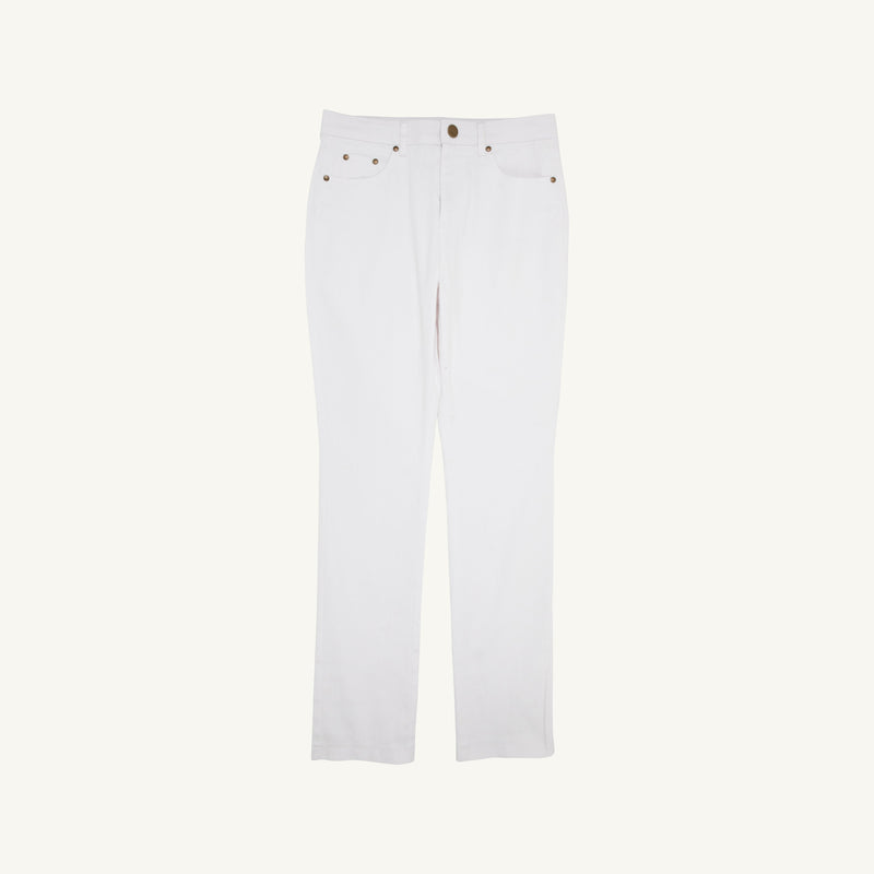 Pep Club Pants (Denim) - Worth Avenue White