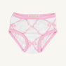 Pippy's Underpinnings - Belle Meade Bow with Pier Party Pink