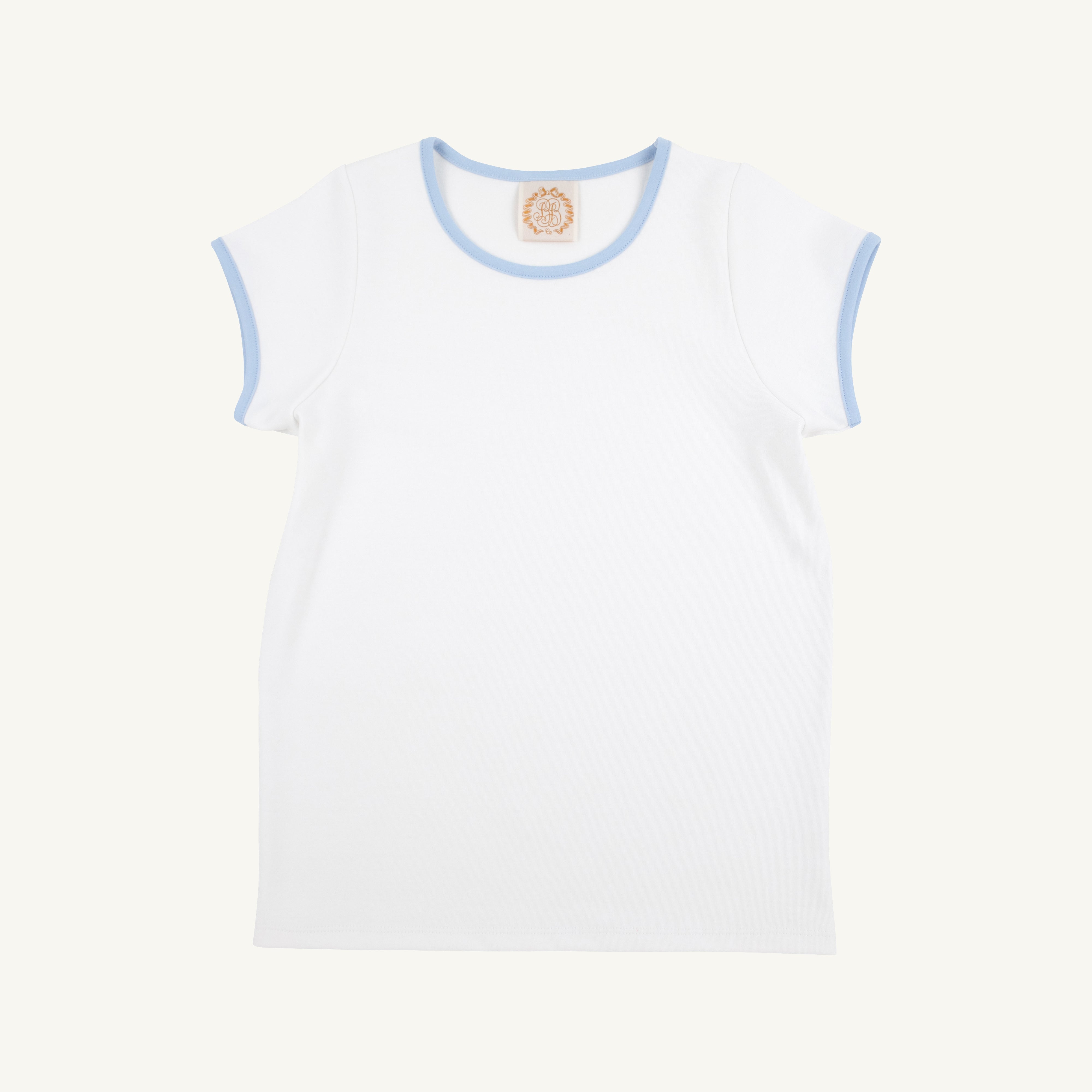 Plain Jayne Play Shirt - Worth Avenue White with Beale Street Blue