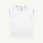 Plain Jayne Play Shirt - Worth Avenue White with Beale Street Blue