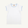 Plain Jayne Play Shirt - Worth Avenue White with Beale Street Blue