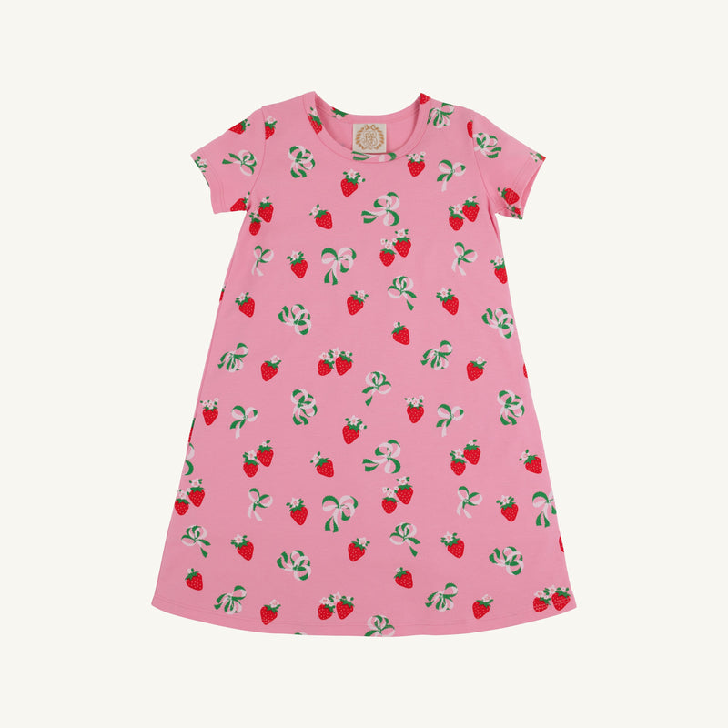 Polly Play Dress - Bow and Berry (Hamptons Hot Pink)