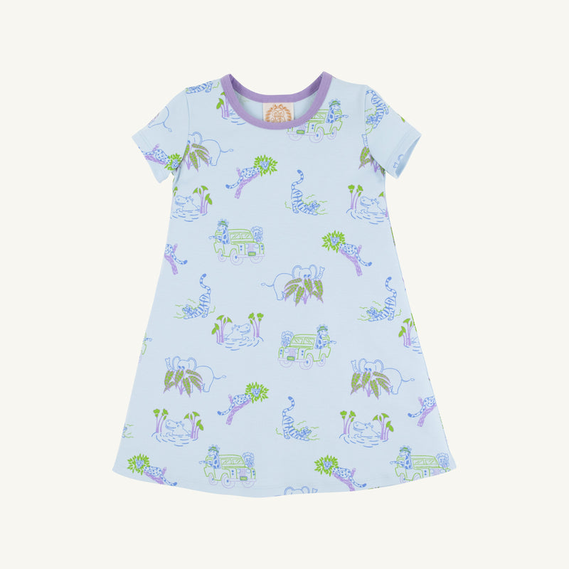 Polly Play Dress - Miller's Silly Safari with Palisades Purple