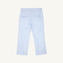 Prep School Pants - Breakers Blue Seersucker with Breakers Blue Stork