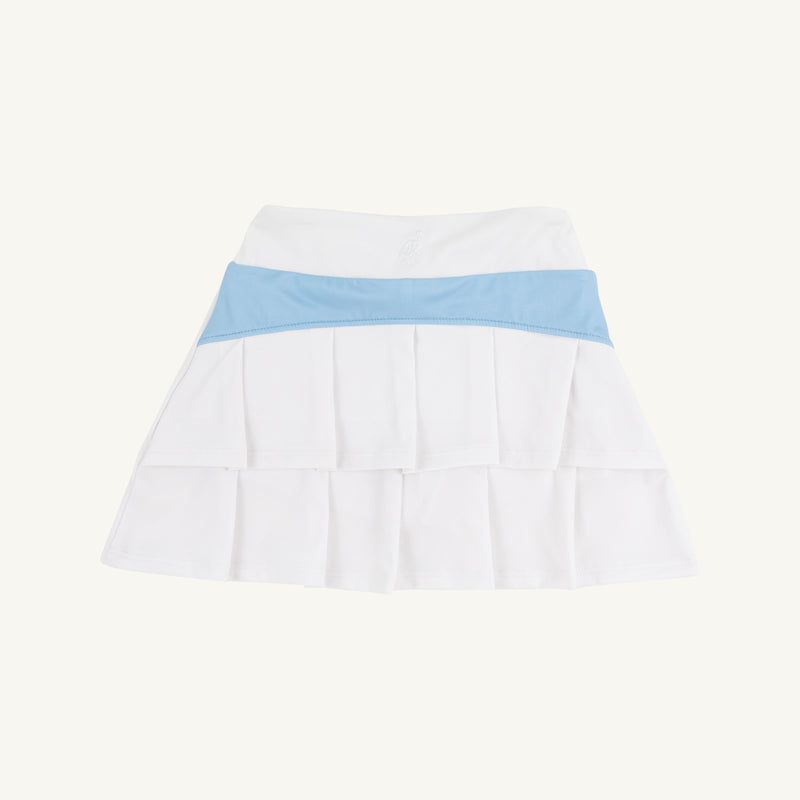 Prepletic™ Cindy Skort - Worth Avenue White with Beale Street Blue & Worth Avenue White Stork