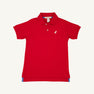 Prim & Proper Polo & Onesie - Richmond Red with Worth Avenue White Stork