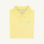 Prim & Proper Beach Polo & Onesie - Lake Worth Yellow with Grace Bay Green Stork