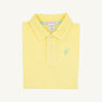 Prim & Proper Beach Polo & Onesie - Lake Worth Yellow with Grace Bay Green Stork