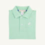 Prim & Proper Polo & Onesie - Grace Bay Green with Sunrise Blvd. & Worth Avenue White Stork