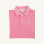 Prim & Proper Polo - Hamptons Hot Pink with Buckhead Blue Stork