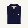 Prim & Proper Polo & Onesie - Nantucket Navy with Worth Avenue White Stork