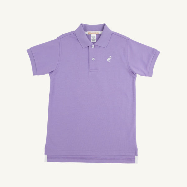 Prim & Proper Polo - Palisades Purple with Worth Avenue White Stork