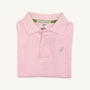 Prim & Proper Polo - Palm Beach Pink with Buckhead Blue Stork