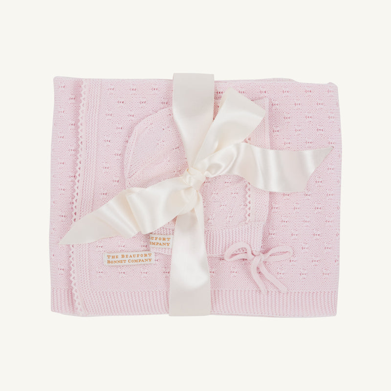 Ramsey Receiving Set - Palm Beach Pink