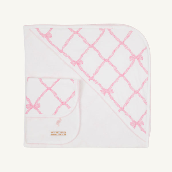 Rub-A-Dub Gift Set - Belle Meade Bow with Palm Beach Pink