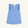 Ruehling Ruffle Dress - Barbados Blue