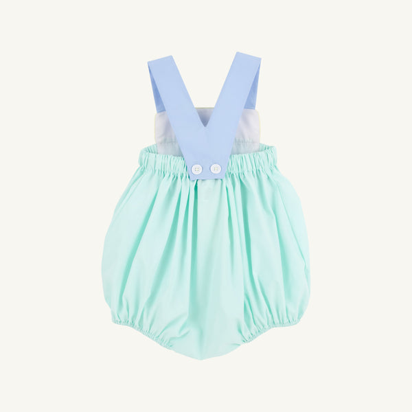 Samprey Sunsuit - Sea Island Seafoam, Worth Avenue White, Beale Street Blue, & Bellport Butter Yellow