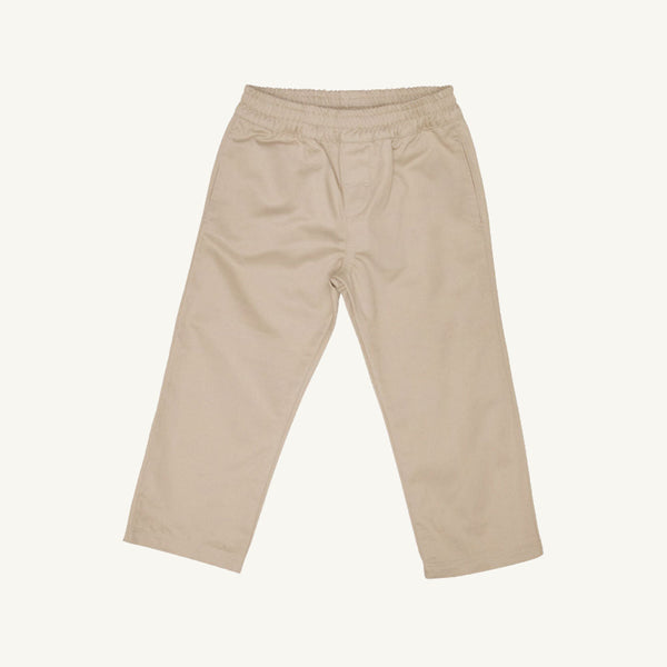 Sheffield Pants - Keeneland Khaki with Nantucket Navy Stork