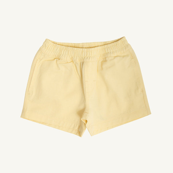 Sheffield Shorts - Bellport Butter Yellow with Buckhead Blue Stork