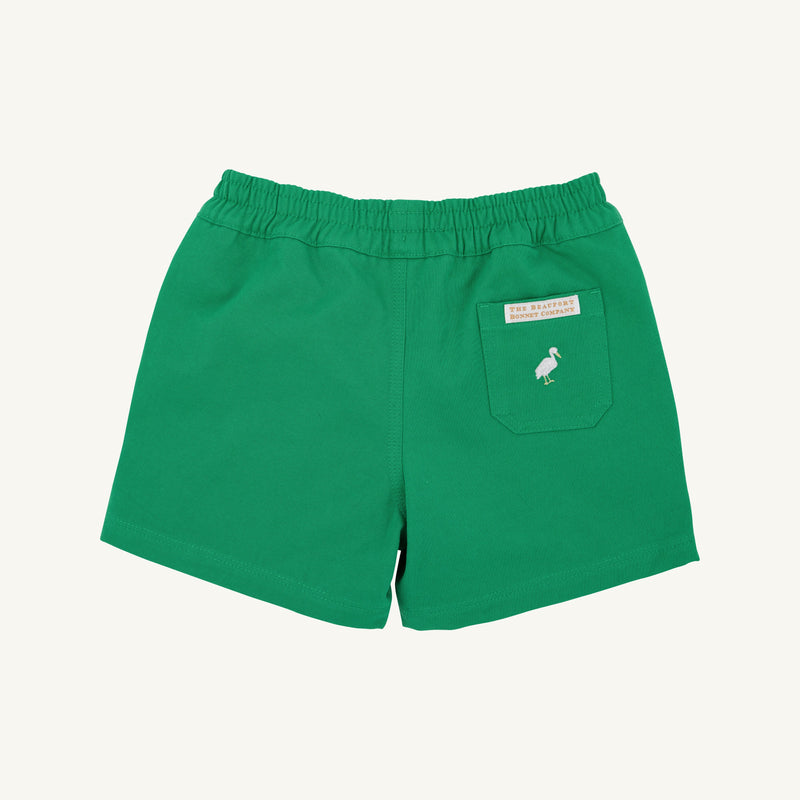 Sheffield Shorts - Kiawah Kelly Green with Multicolor Stork