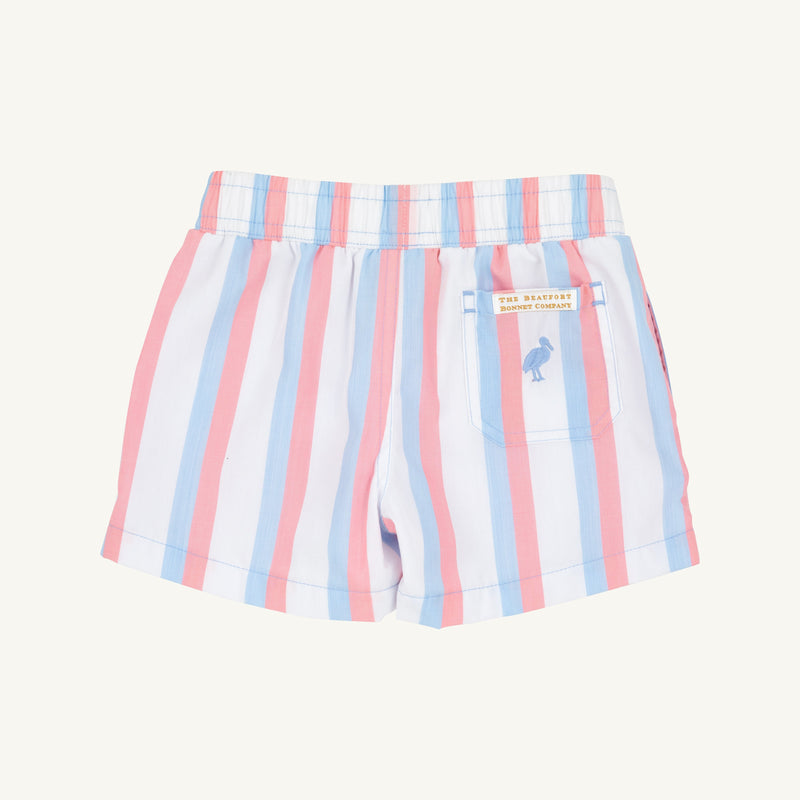 Sheffield Shorts - New River Nautical Stripe