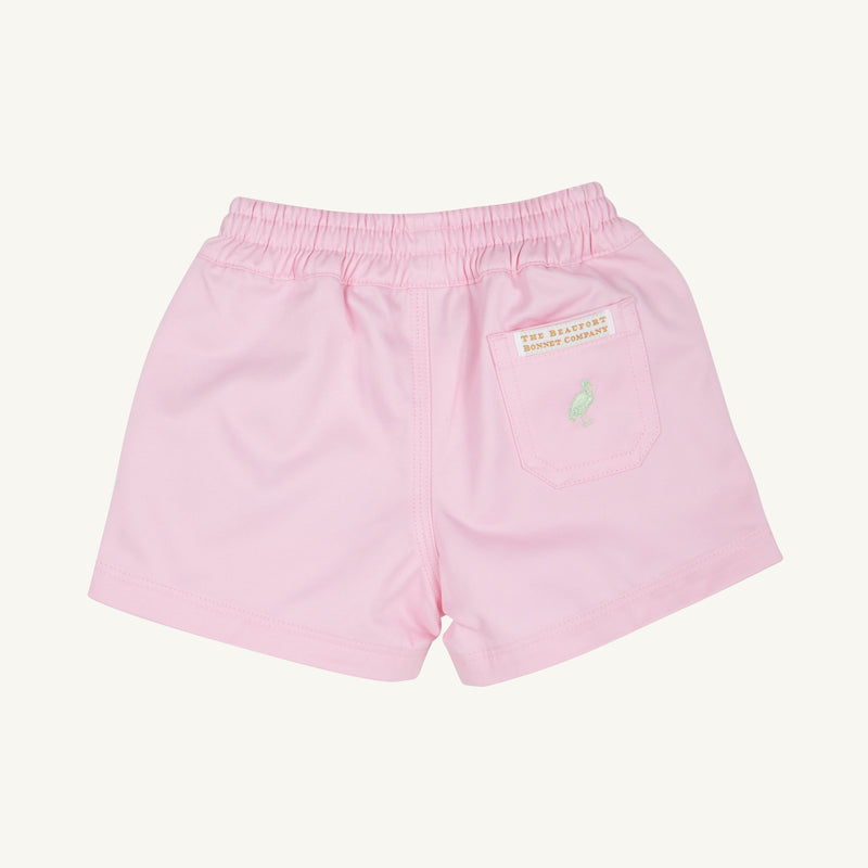 Sheffield Shorts - Palm Beach Pink with Mandeville Mint Stork