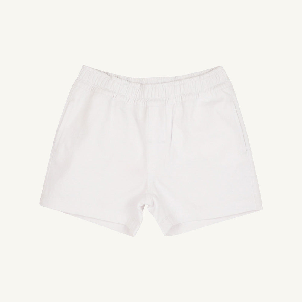 Sheffield Shorts - Worth Avenue White with Multicolor Stork