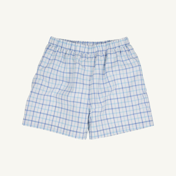 Shelton Shorts - Park City Periwinkle Chandler Check