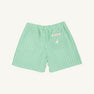 Shelton Shorts - Grafton Green Gingham with Worth Avenue White Stork