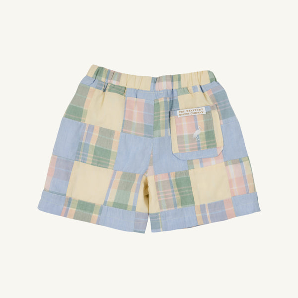 Shelton Shorts - May River Madras with Worth Avenue White Stork