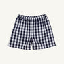 Shelton Shorts - Nantucket Navy Chatham Check with Kiawah Kelly Green Stork