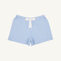 Shipley Shorts - Beale Street Blue with Worth Avenue White Bow & Stork