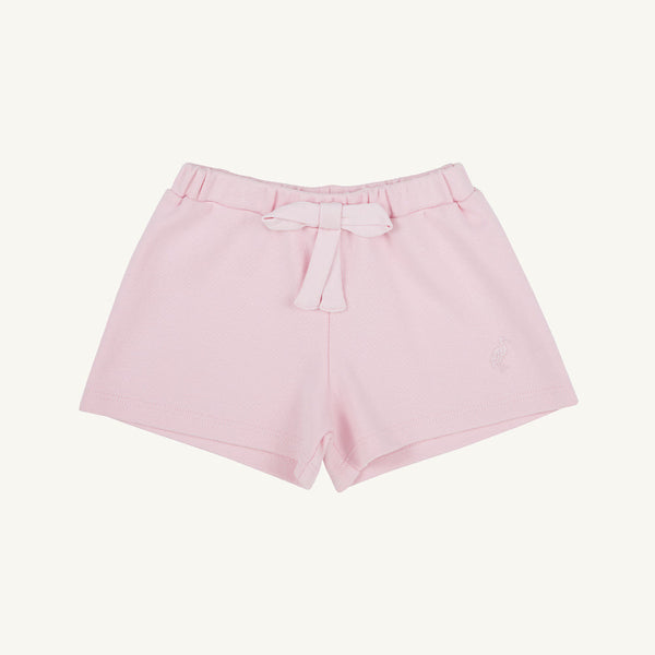 Shipley Shorts - Palm Beach Pink with Palm Beach Pink Bow & Stork