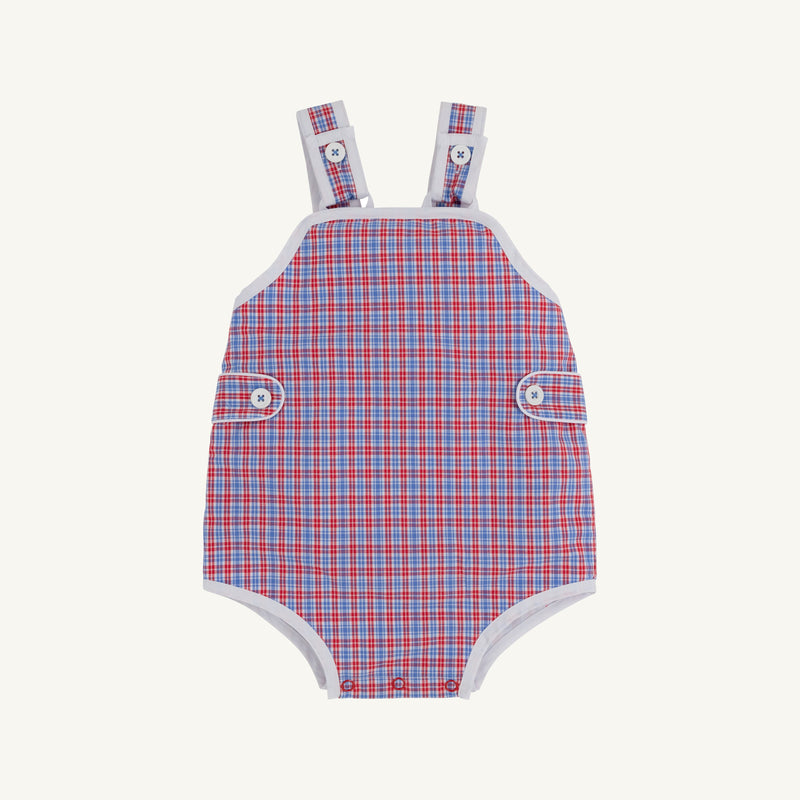 Skipper Sunsuit - Lawn Party Plaid