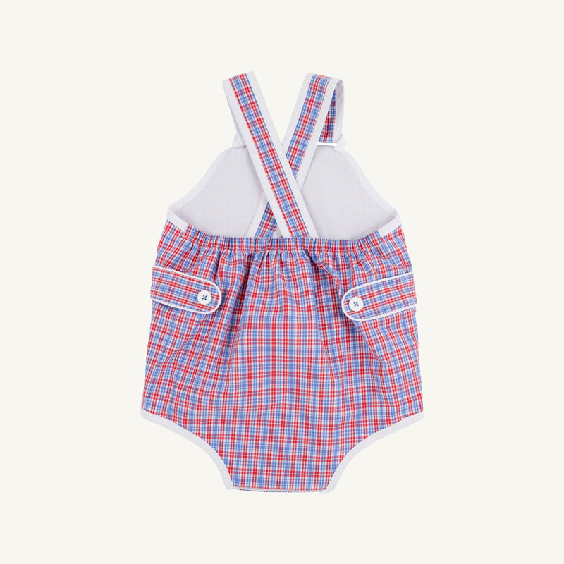 Skipper Sunsuit - Lawn Party Plaid