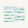 Sleep Tight Sheet Set - Gator Pond Pals with Buckhead Blue