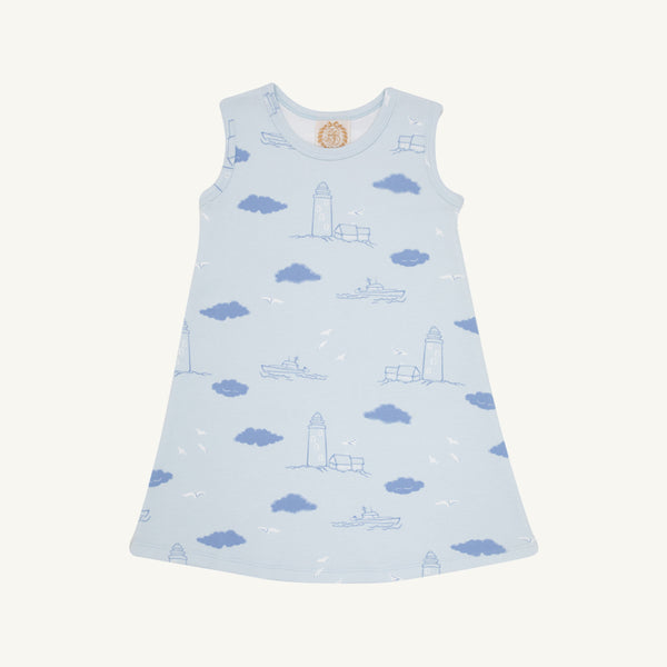 Sleeveless Polly Play Dress - Loggerhead Lighthouse