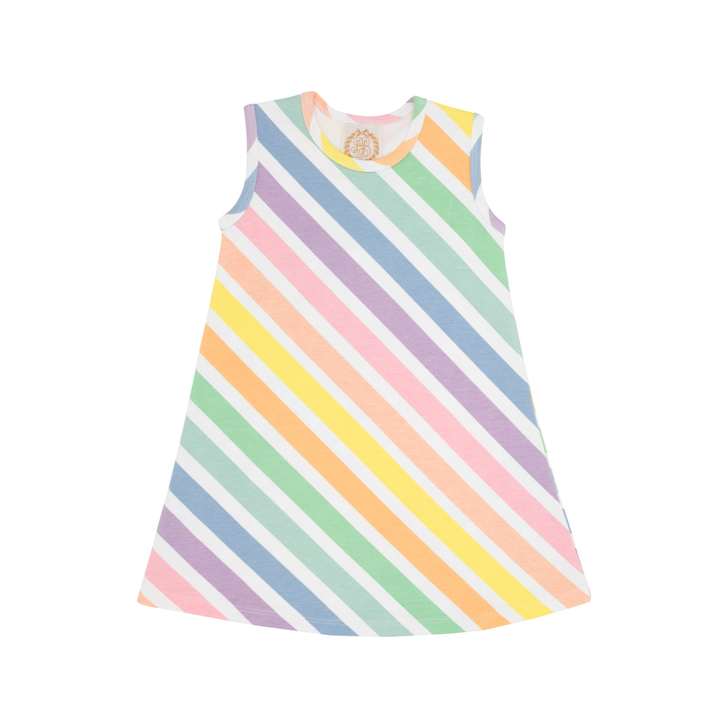 The Beaufort top Bonnet Company rainbow romper 18-24