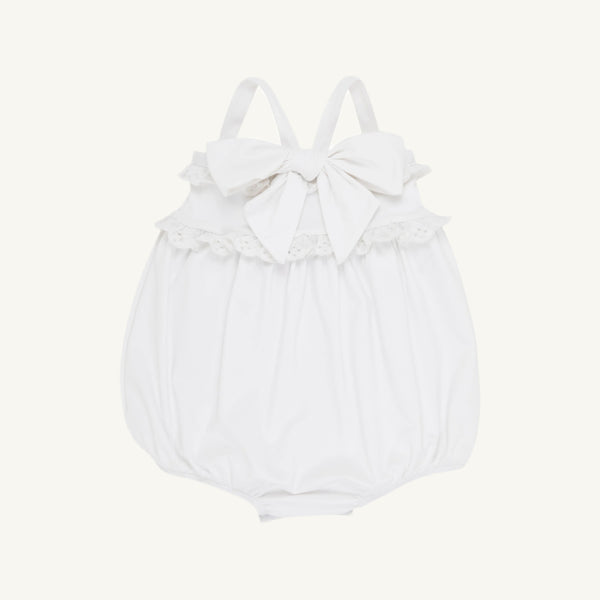 St. Bart's Bubble Bathing Suit - Worth Avenue White