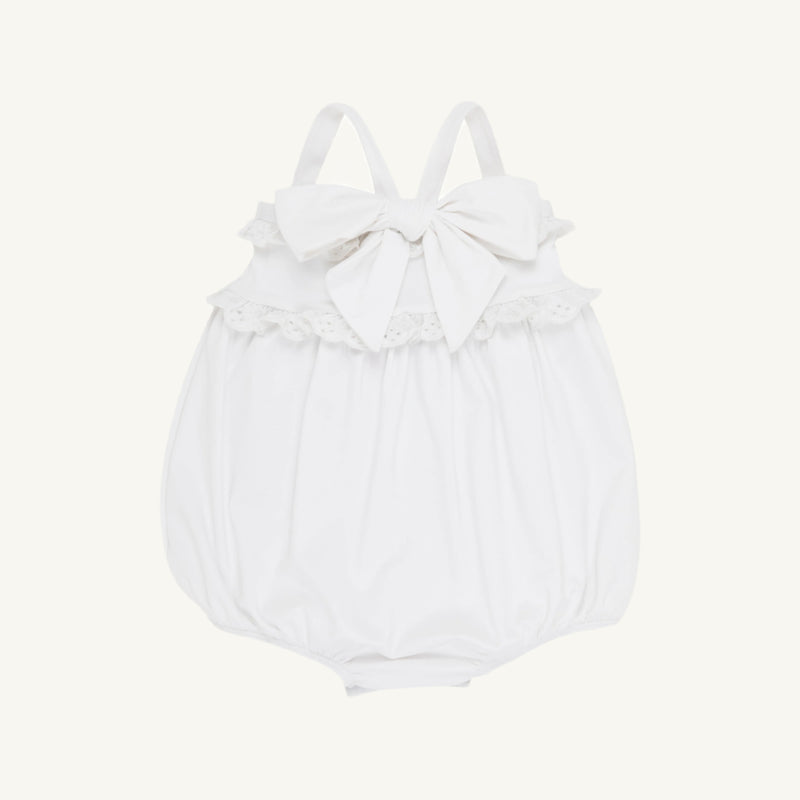 St. Bart's Bubble Bathing Suit - Worth Avenue White