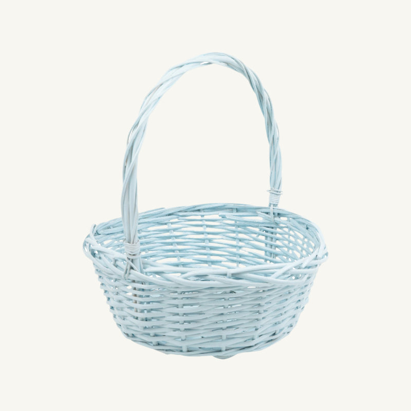 Easter Basket (Round) - Blue