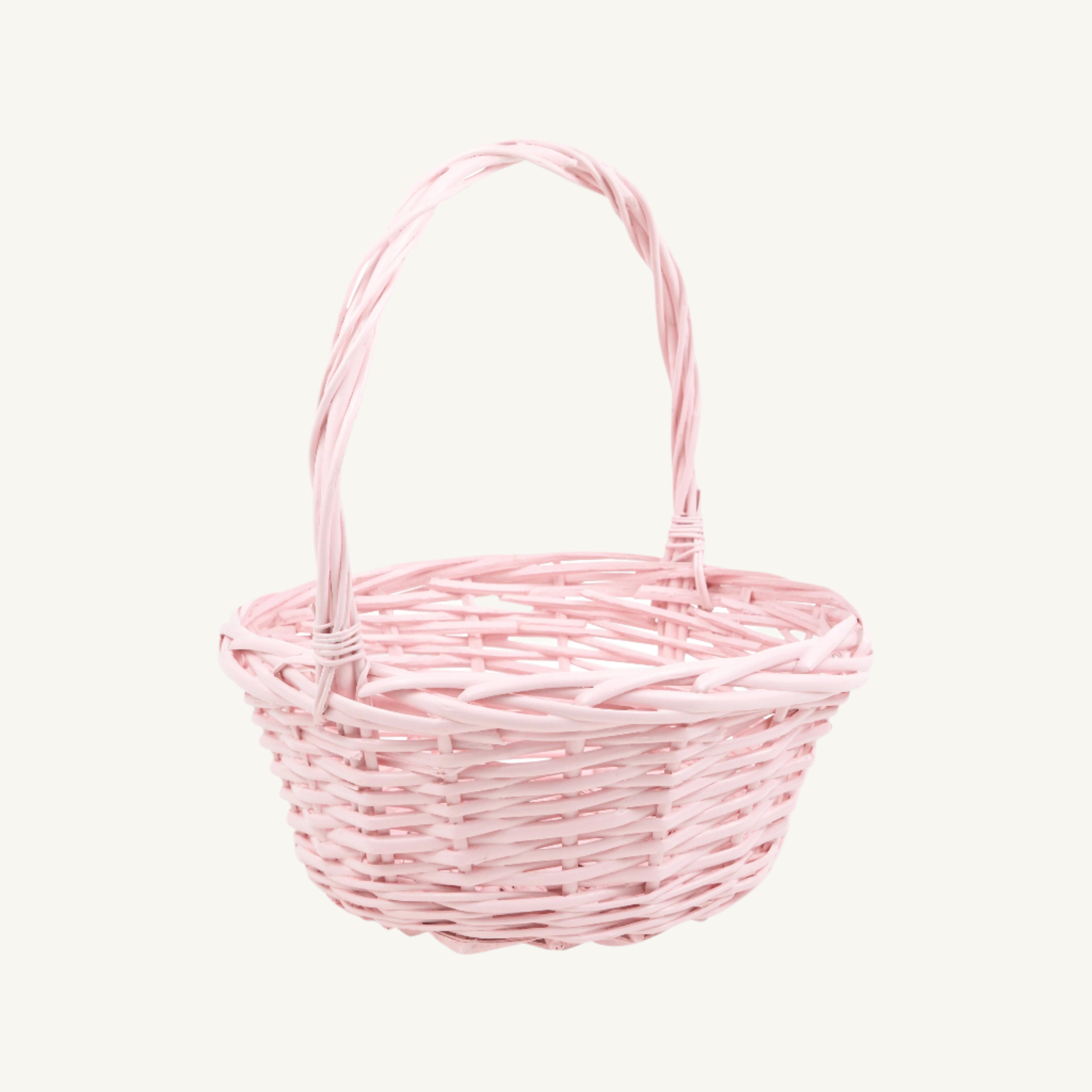 Easter Basket (Round) - Pink