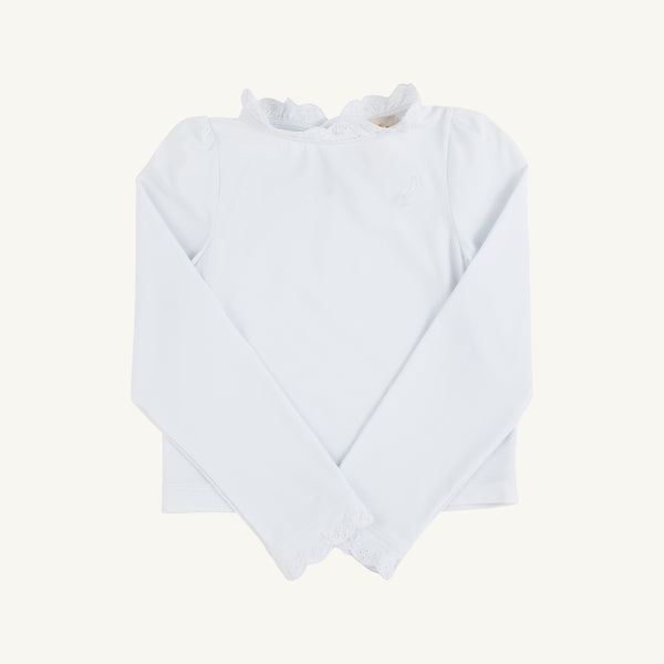 Winnie's Wave Spotter Swim Shirt (UPF 35+) - Worth Avenue White