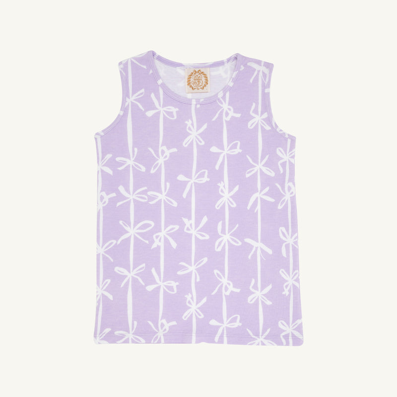 Tay Tay Tank - Lavender Braselton Bows