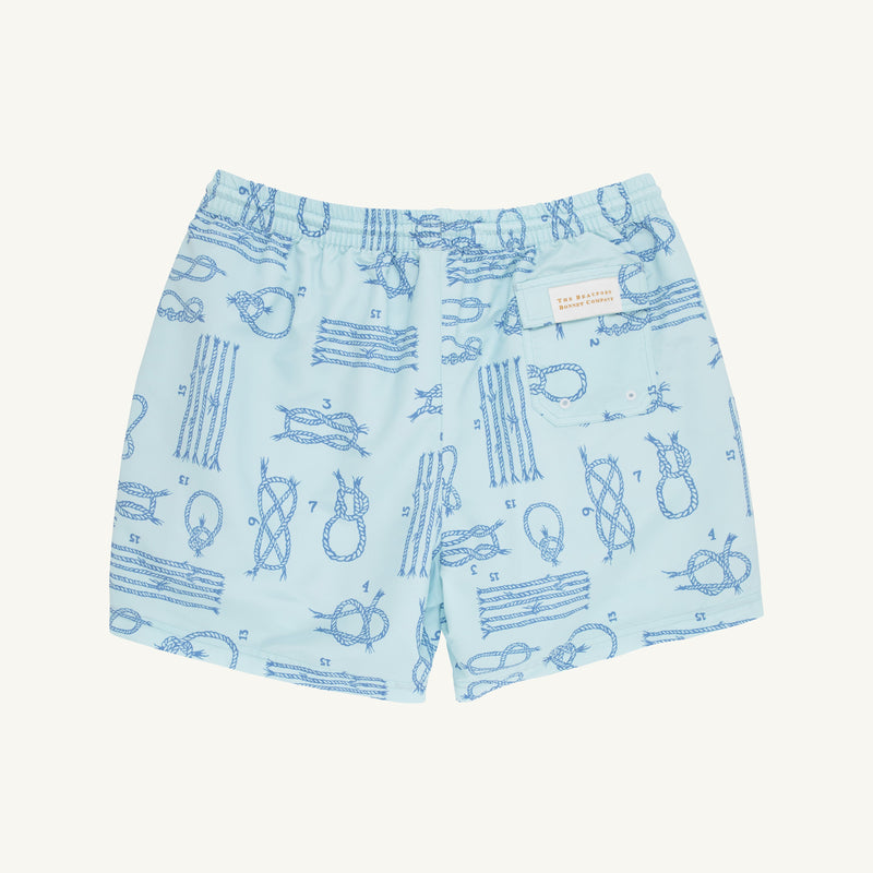 Toddy Trunks (Men) - Yachts of Knots with Worth Avenue White