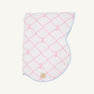 Tummy Time Throw - Belle Meade Bow with Buckhead Blue