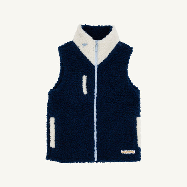 Van Camp Vest - Nantucket Navy with Palmetto Pearl and Barrington Blue Stork