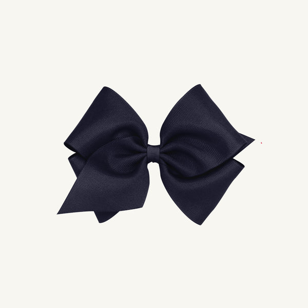 Wee Ones Hair Bow - Nantucket Navy