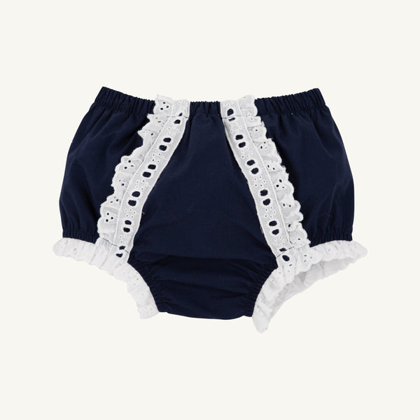 Belle's Bloomers - Nantucket Navy with Worth Avenue White