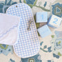 T.B.B.C. x Pluie Pret Changing Clutch - Buckhead Blue Gingham